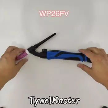Сварочная горелка TIG WP26V Газовая сварочная горелка GTAW TIG с аргоновым воздушным охлаждением Сварочная горелка TIG с клапаном WP-26