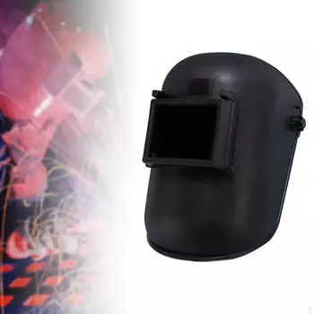 Сварочная каска-маска с большим обзором, регулируемая, защитная маска для лица сварщика с креплением на голову