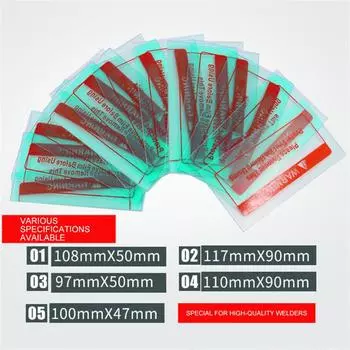 Сварочная маска Линза Защита от брызг УФ-излучения ПК Чип Прозрачная защита от сварки Инструмент Аксессуары Паяльная линза Офтальмологическая