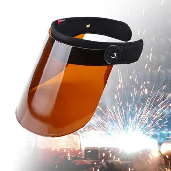 Сварочная маска защитная маска на голову защитное снаряжение капюшон сварщика Light Brown
