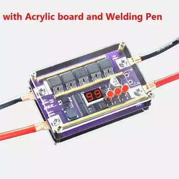 Сварочная панель управления Professional 99 передач цифровой дисплей DIY точечный сварочный аппарат