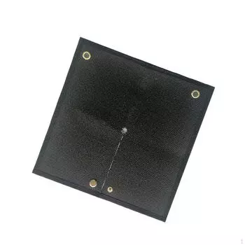 Сварочное одеяло огнестойкое 11,81x11,81 дюймов огнестойкое с отверстием для теплового экрана