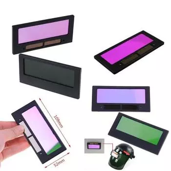 Сварочные линзы с автоматическим затемнением, защита аксессуаров из АБС-пластика с абажуром Din11#