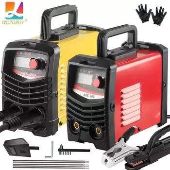 Сварочный аппарат ARC/Lift TIG 300A с синергетическим управлением, инвертор IGBT 110 В/220 В, портативный сварочный аппарат MMA с функцией антипригарного покрытия