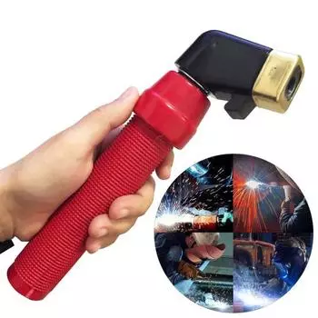 Сварочный аппарат с зажимом для тяжелых условий эксплуатации, 400А, латунный держатель электрода