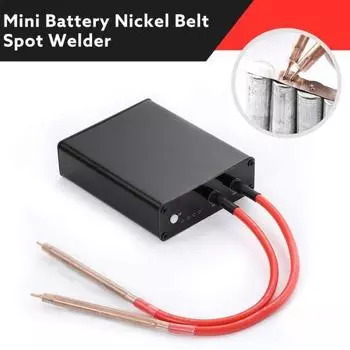 Сварочный комбинированный ручной высокоскоростной аккумулятор, прочный маленький мини-аппарат для точечной сварки с 4 регулируемыми шестернями для пластин