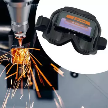 Автоматически затемняющиеся сварочные очки рабочее защитное снаряжение защитная маска для лица регулируемый ремешок ударопрочная маска сварщика защитный экран для лица