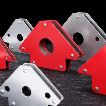 Сварочный магнитный держатель и позиционер, сварочный магнит для сварки и пайки, угловой магнит 45/90/135 градусов, инструменты для металлообработки