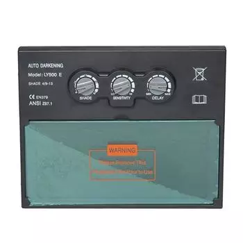 Сварочный самозатемняющийся фильтр Сварочные очки Солнечная линза Шлем Маска-экран Капюшон