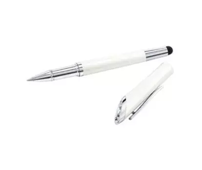 Swarovski Шариковая ручка Touch Pen Белый лак (На масле) & Кристальный звездный свет [Предмет]