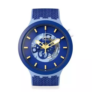 [Swatch] Часы BOUNCING BLUE ЯНВАРСКАЯ КОЛЛЕКЦИЯ SB05N105 Синий
