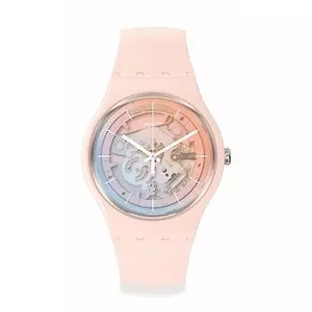 [Swatch] Часы FLEETINGLY PINK PAY SO32P103-5300 Розовый