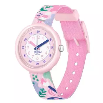 [Swatch] Часы Flick Flak ART LOVER FPNP142 для девочек, розовые