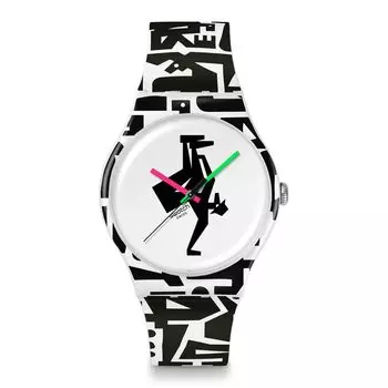 [Swatch] Часы FREEZE TIME SO29Z147 Белые