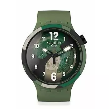[Swatch] Часы LOOK RIGHT THRU GREEN PAY SB05G108-5300 Зеленый
