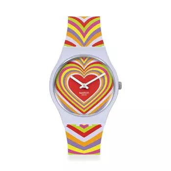 [Swatch] Часы Swatch GROOVY LOVE Gent SO31S100 Blue