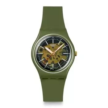 [Swatch] Часы THRU THE GREENERY SO28G110 Зеленый