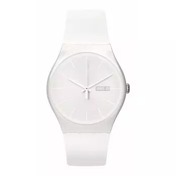 [Swatch] Часы WHITE REBEL AGAIN SO29W704-S14 Белые