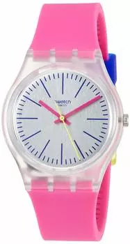 [Swatch] Наручные часы Gent Gent FLUO PINKY (Флуоресцентный мизинец) GE256 Оригинальный импортный продукт
