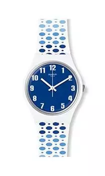 [Swatch] Наручные часы Gent PAVEBLUE GW201 женские, подлинный импортный продукт, белые
