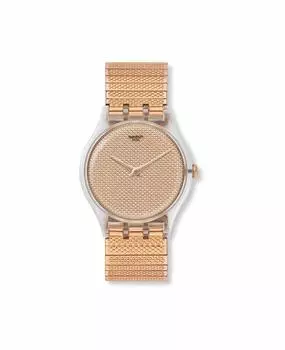 [Swatch] Новые Gent POUDREUSE S SUOK134B Оригинальные импортные часы