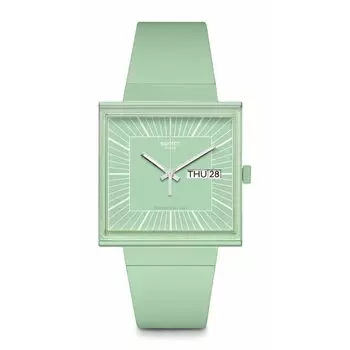 [Swatch] Смотрите, что ЕСЛИ…Мятный SO34G701 Зеленый