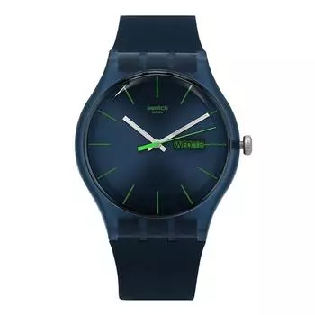 SWatch So29n704 Новые часы Gent Blue Rebel Public из уретана SO29N704
