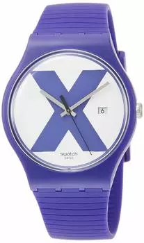 [Swatch] Watch New Gent XX-RATED PURPLE (Double X-rated Purple) SUOV401 Regular Import Product