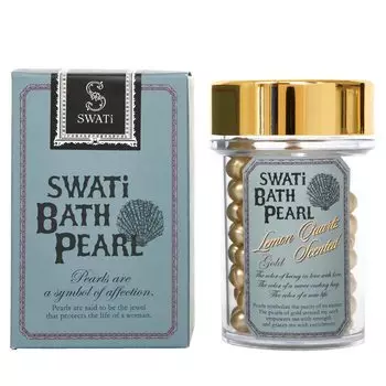 SWATi BATH PEARL Swati Bath Pearl Gold 52g лимонный кварцевый аромат (M)