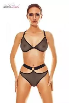 Sway 2-piece set - Anas 2XL/3XL чёрный