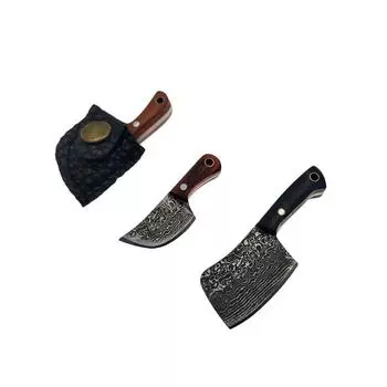 Swayboo брелок нож кухонный маленький мини портативный EDC фиксированным лезвием настоящий нож для резки букв узор аксессуары ремесла подарок