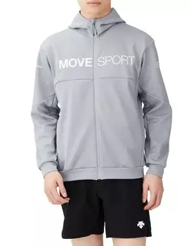 Sweat Descente Full Zip Hoodie Stretch Training Running GYM XO [Move Sports]