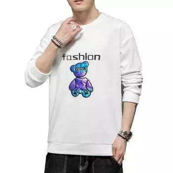 Sweater Men S Winter Jacket Round Neck Sweater Long -Sleeved Couple Tops XXXL зелёный