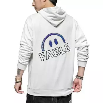 Sweater Men S Winter Round Neck Loose Sweater Autumn Long Sleeves Sweater L серый