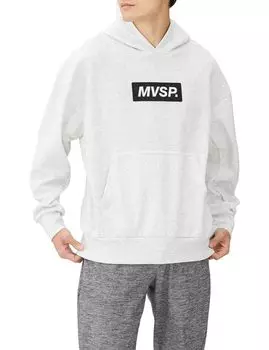 Толстовка Descente Box Logo Heather Hoodie с капюшоном, эластичный пот, абсорбирующая, быстросохнущая, защита от УФ-лучей WHM M [Move Sports] S.F.TECH (UPF50+) Мужской