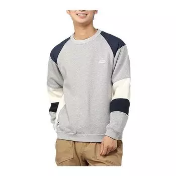 Sweatshirt Myton Panel Crew Top Green [Chums] Men s зелёный