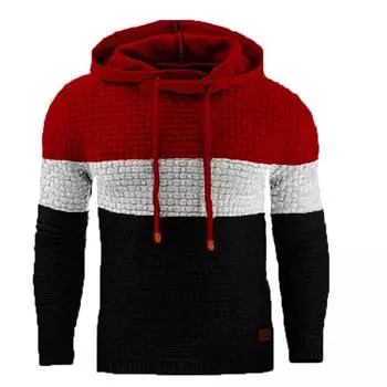 Sweatwear Men s Warm Autumn Hooded Sweatshirts Male Fashion Sweater Hoodie Splice Basics Oversize Tops XXXXXL