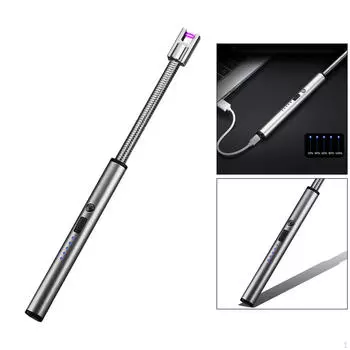 , Свеча Автоматическая безопасность USB перезаряжаемая серебряный