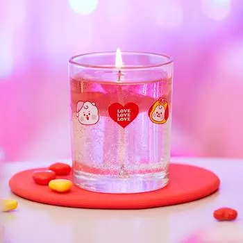 Свеча Line Friends BT21 BABY Party Light Jelly Candle (Мухян)