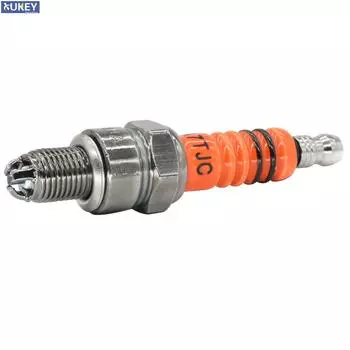 Свеча зажигания для Honda CR-F XR TRX CMT Suzuki DR-Z Yamaha Kawasaki Peugeot, двигатель мотоцикла, квадроцикла, скутера, 3 электрода