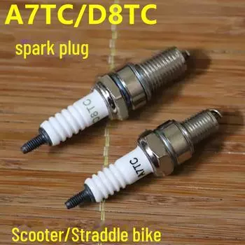 Свеча зажигания для мотоцикла/скутера A7TC D8TC для двигателей 70cc-150cc D8TC