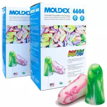 Свеча зажигания MOLDEX Приблизительно 400 пар 6604 Беруши Звукоизоляция Сон Храп Товары для сна