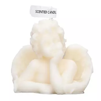 Свечи-ангелы, ароматизированные свечи из соевого воска, милые декоративные свечи для домашнего декора, спальни, ванной комнаты