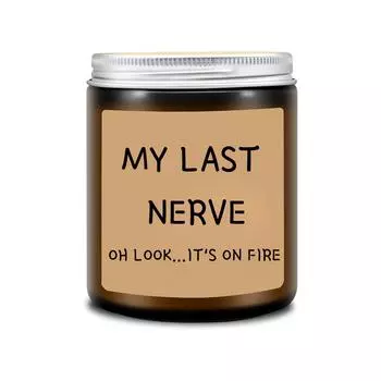 Свечи для дома Ароматические свечи Подарки для женщин, Большие ароматические свечи сои, Лавандовая свежая роза Длительный набор янтарных свечей для женщин и мужчин на день рождения