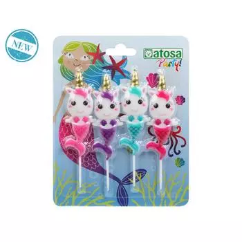 Свечи Русалка Единорог