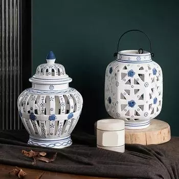 Свечи в скандинавском стиле, выдолбленные, для ароматерапии в ретро-стиле, для гостиной, керамический подсвечник, для домашнего декора, для свадебных столов, для свечей