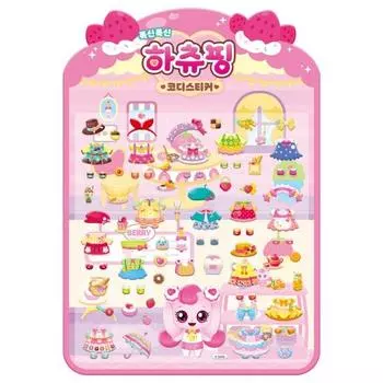 Sweet and Sour Catch Tiniping Сезон 4 Пушистая Штриховка Координационная Наклейка, популярный персонаж в Корее