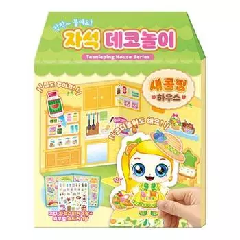 Sweet and Sour Catch Tiniping Сезон 4 Sour Comping Magnetic Deco Play, популярный персонаж в Корее