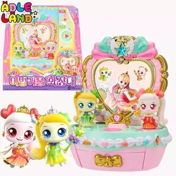 Sweet and Sour Catch Tiniping Sour Comping Sweet Ping Magic Mirror Туалетный столик Tiniping 4 сезон Игрушка, популярные корейские персонажи