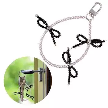 Милый брелок с бантом из бисера, кулон, милые подвески, украшения, брелок для ключей, подвеска для кошелька, сумки, рюкзака, сумки зелёный